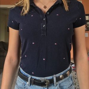 Vintage Tommy Hilfiger Logo Polo